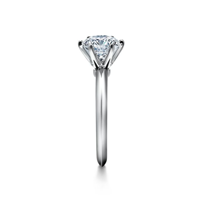 Thumbnail: Pre-owned Platinum  0.21ct Tiffany & Co.™ Tiffany® Setting Ring