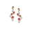 Thumbnail: Amore 9ct Yellow And White Gold Diamond And Ruby Bubble Drop Earrings