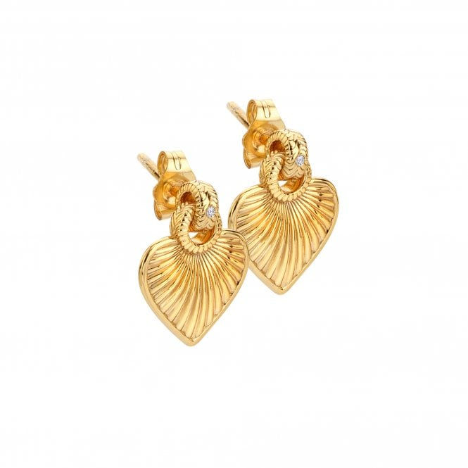 Thumbnail: Essence Heart Stud Earrings