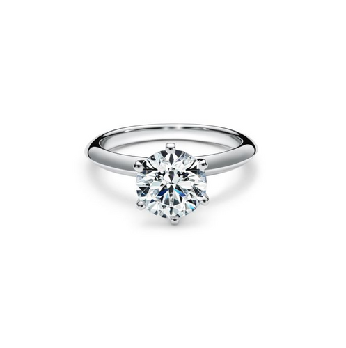 Tiffany リング Pre-owned Platinum 0.21ct Tiffany & Co.™ Tiffany® Setting Ring