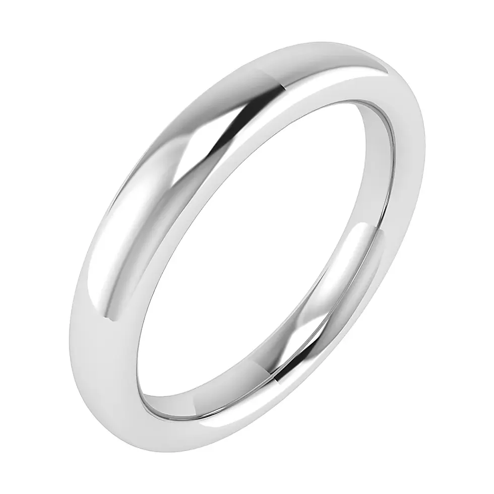 Thumbnail: Plain Court Shape Wedding Band