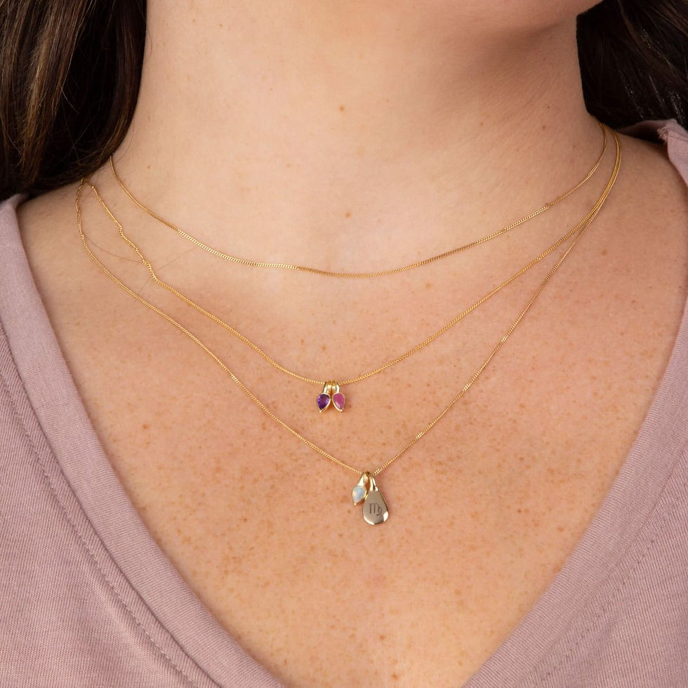 Thumbnail: Silver Gold Plated Diamond Cut Curb Chain with Extender