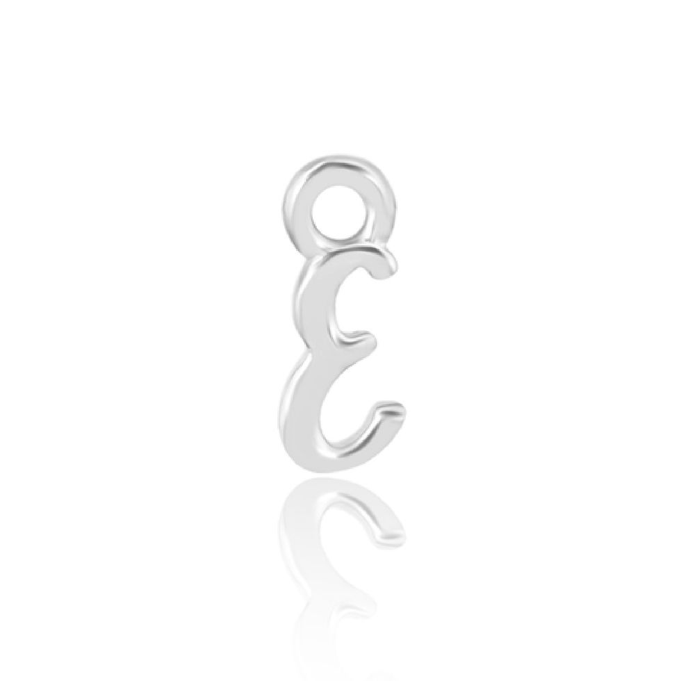 Perma Jewel Alphabet "E" Charm