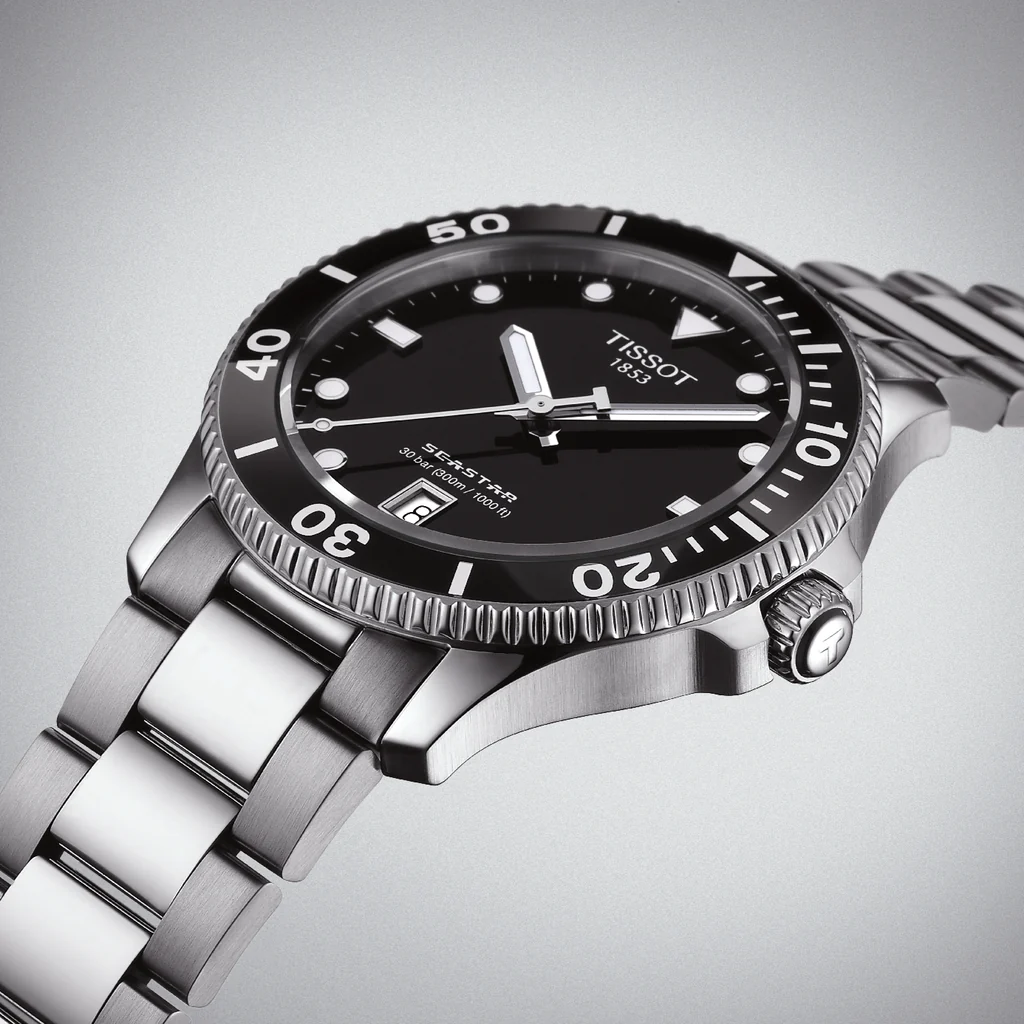 Thumbnail: Tissot Seastar 1000 Black 40mm