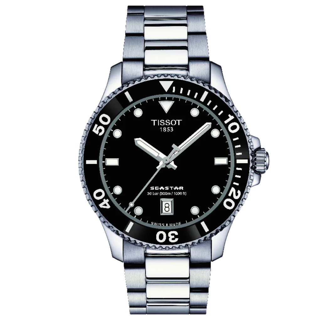 Tissot Seastar 1000 Black 40mm