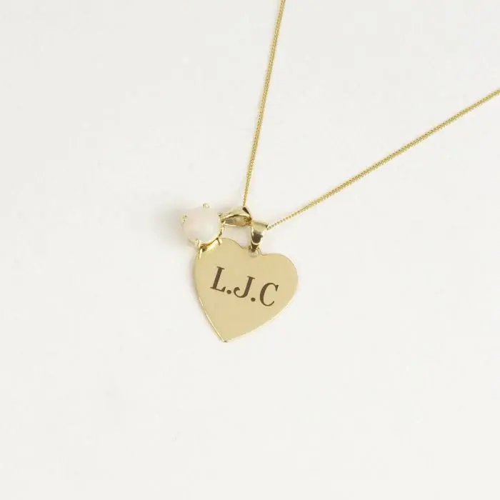 Thumbnail: 9ct Yellow Gold Heart Pendant