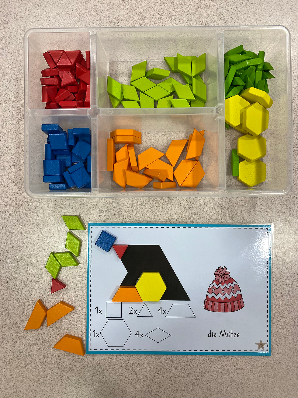 Miniaturbild: Mosaikvorlagen Winter