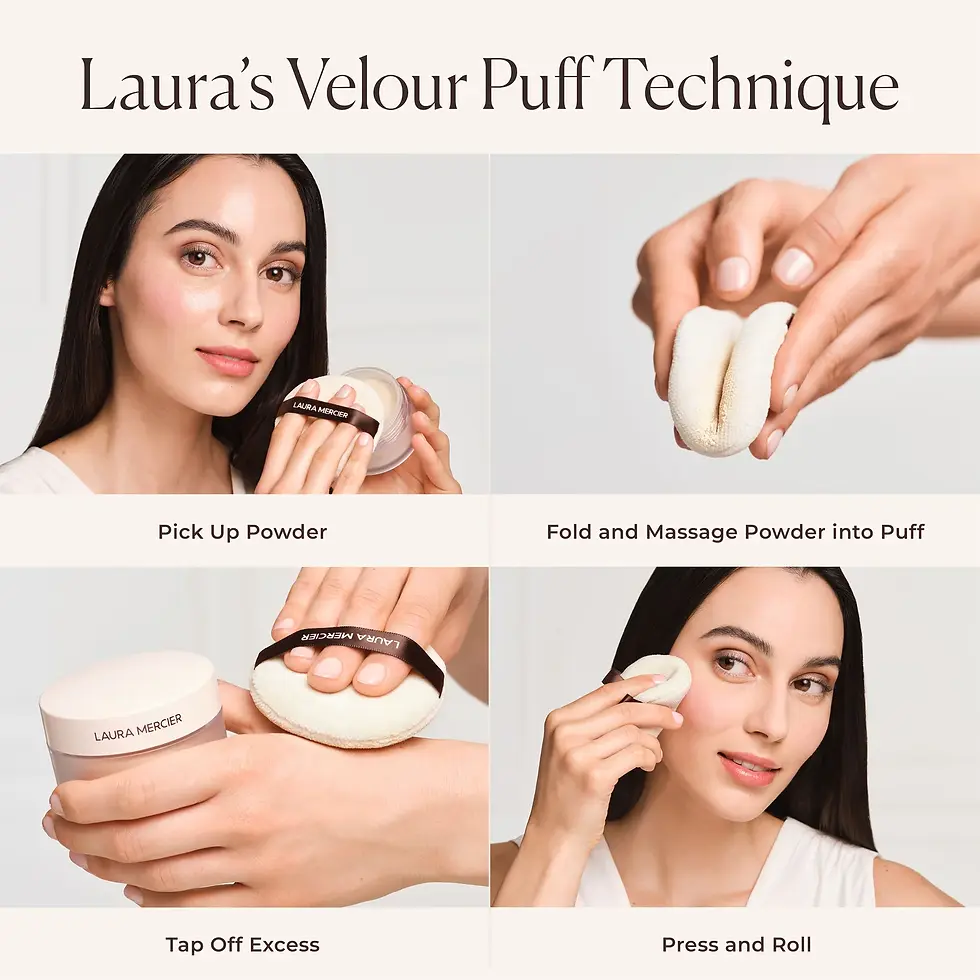 Thumbnail: Laura Mercier Divinely Flawless Translucent Loose Setting Powder Ultra-Blur&Puff