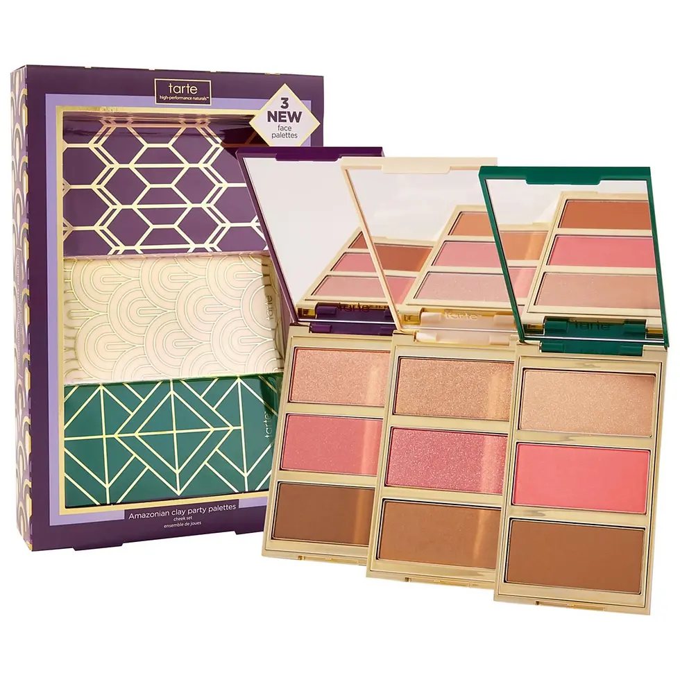 tarte Amazonian clay party palette cheek set
