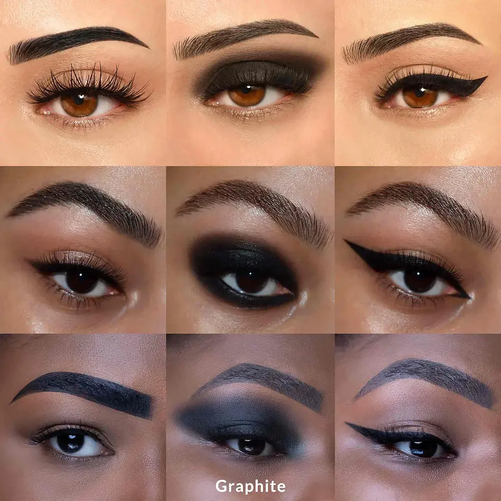 Thumbnail: KVD Vegan Beauty SUPER POMADE VEGAN EYELINER, SHADOW + BROW PIGMENT - Graphite 