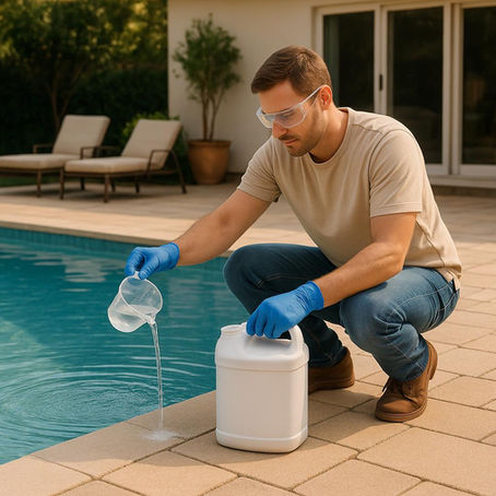 How to Balance Pool Chemicals Safely