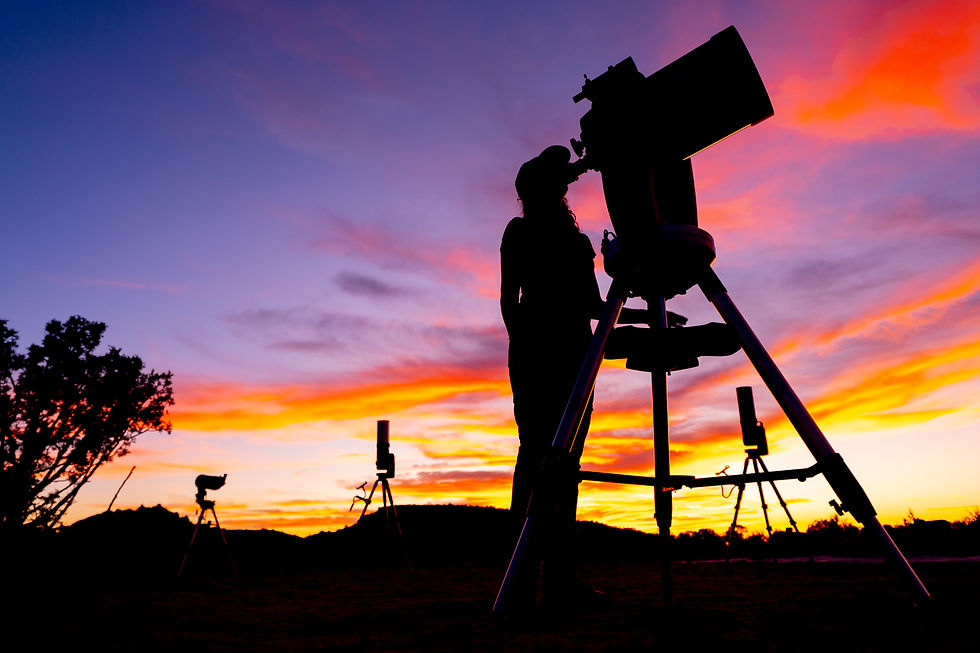 Dusk at the Stargazing Moab observation site. Credit: Stargazing Moab