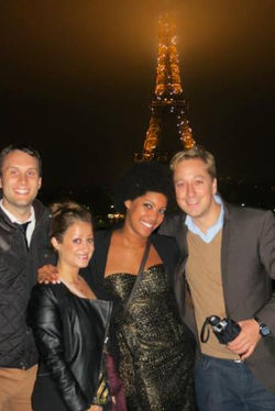 The gang in Paris