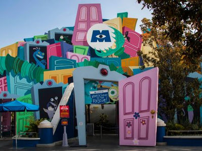 Look Closer: Monsters, Inc. Mike and Sulley to the Rescue! at Disney California Adventure Park