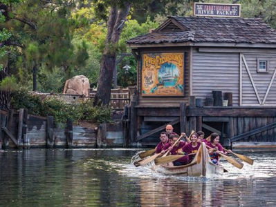 Disneyland Resort Cast Members Row on with Annual Canoe Races Tradition and other Exclusive Experien