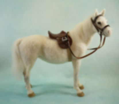 Horse with English Saddle PDF
