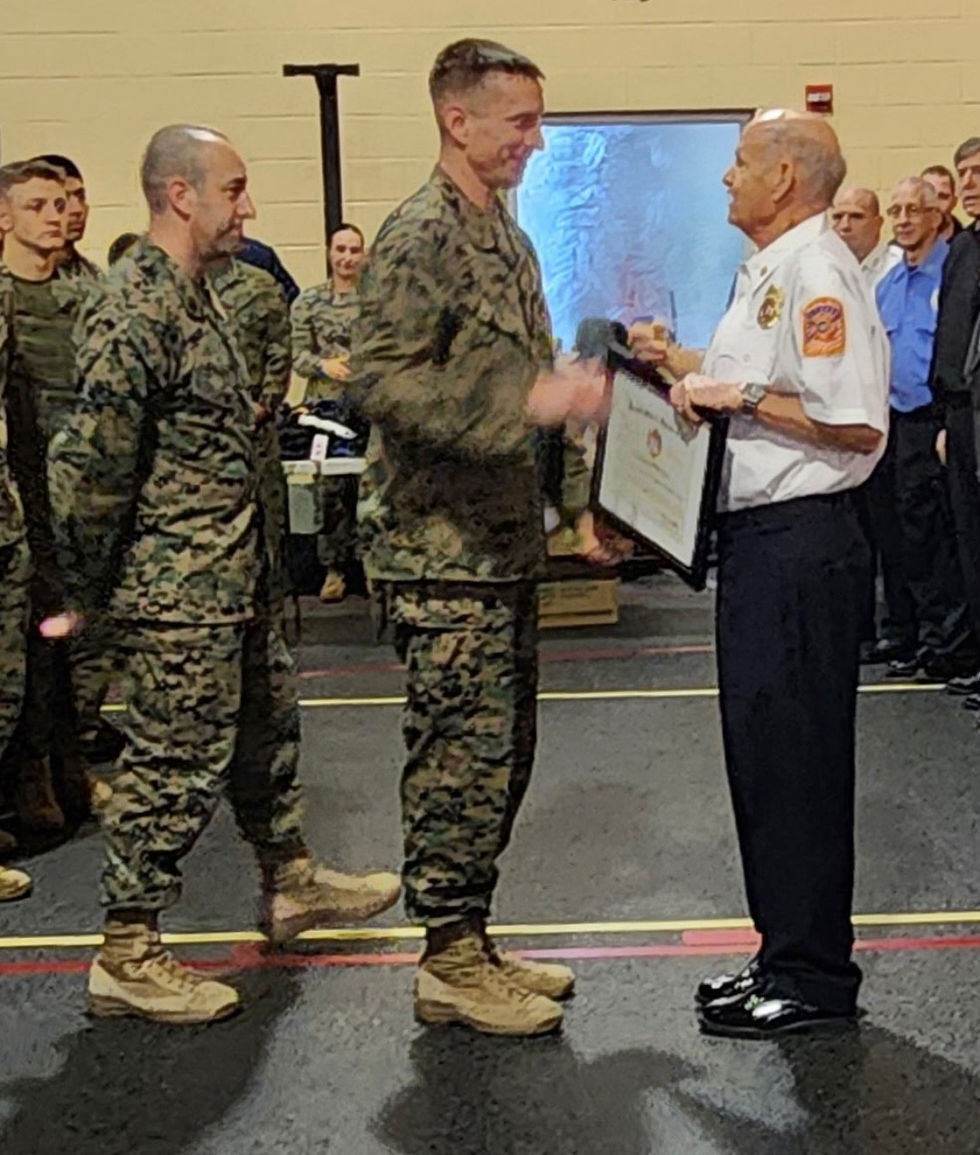 December 2025 - NCFF OWW visits the Wounded Warrior Battalion at Camp Lejeune, North Carolina