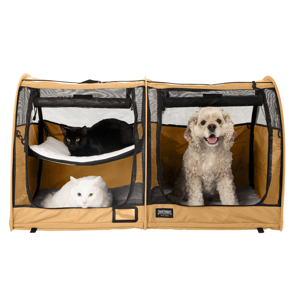 Sturdi Showshelter Double (filet) - En Stock