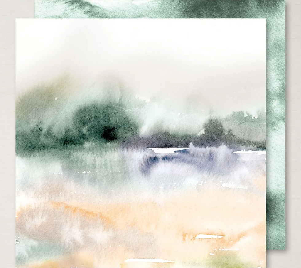 Papier " nouveaux horizons " de Stampin'Up