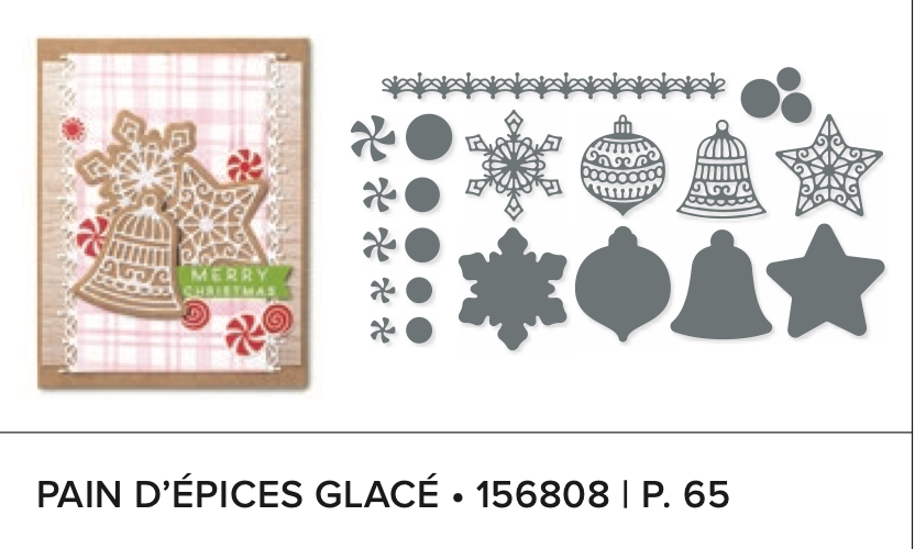 A choisir un lot Stampin'Up! soit Pain d'épice sucré valeur 58,50€