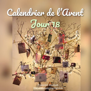JOUR 18, du CALENDRIER DE L'AVENT de NOËL avec Stampin'Up!