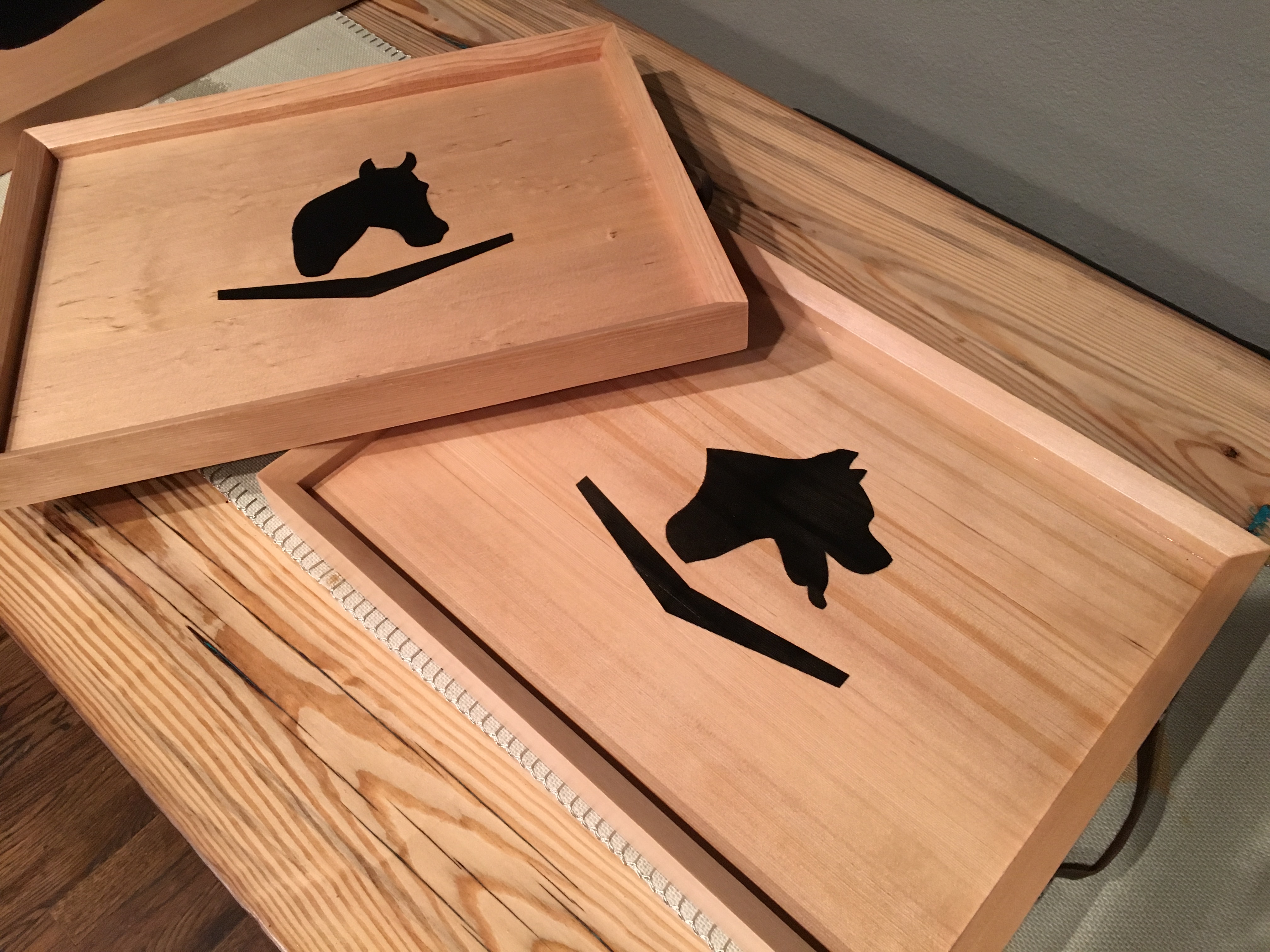 Horse and Dog Tray