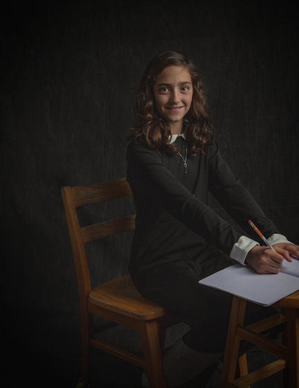 Mia Fleming-Vaccari as Anne Frank