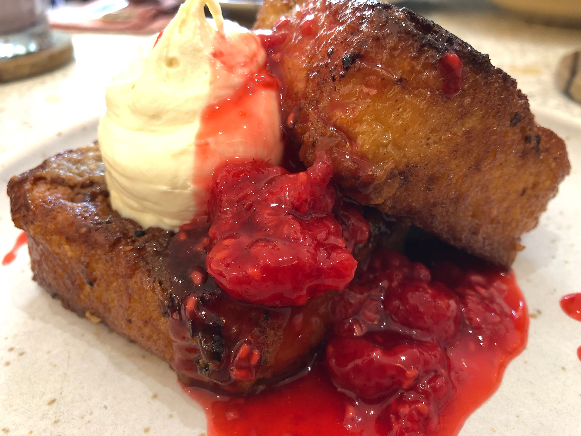 Marcel Raspberry French Toast