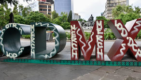 Well-tagged CDMX in giant letters