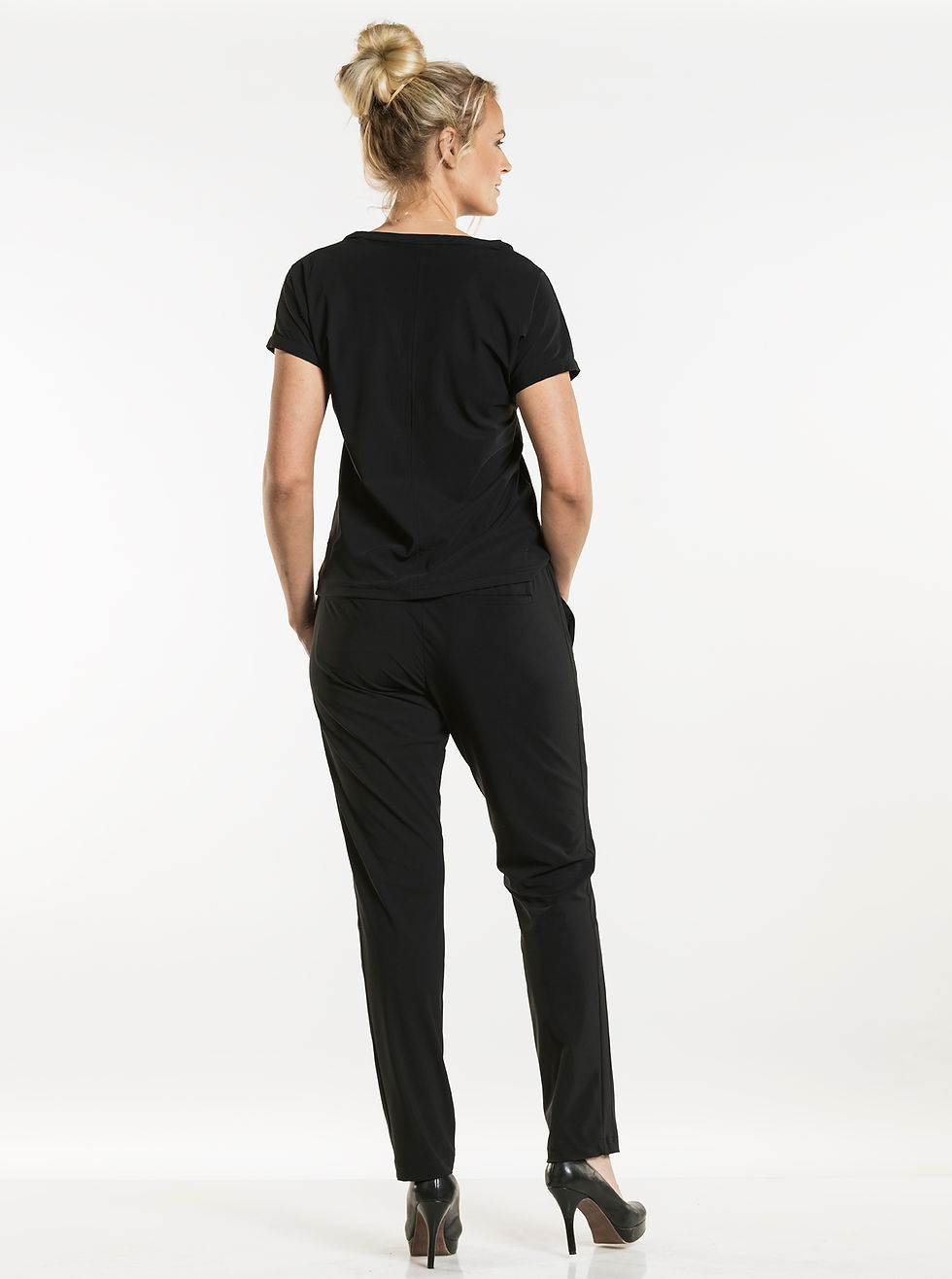 Thumbnail: Shirt dames Saffron black