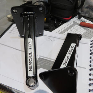 Things to remove, engine mounts, starter motor and alternator