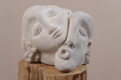 Влюбленные 3. 17х21х20.Изв.2009г.