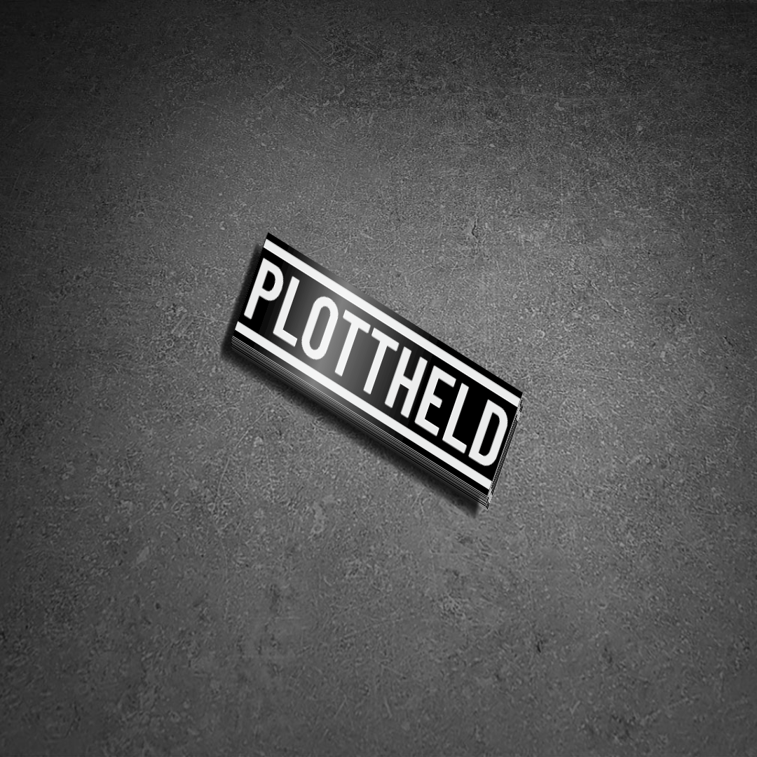 PlottHeld Sticker