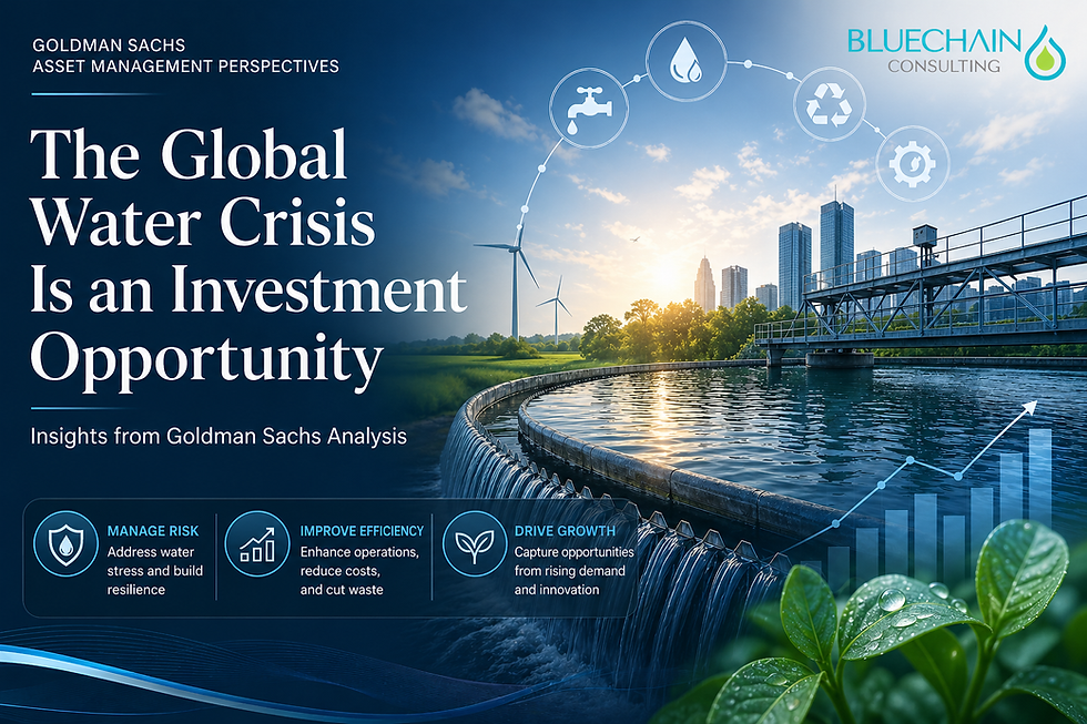 The Global Water Crisis is an Investment Opportunity