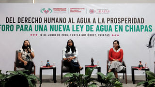 Participación de Cántaro Azul en el primer foro público sobre la armonización de la Ley de Agua en Chiapas, realizado el 12 de junio de 2026