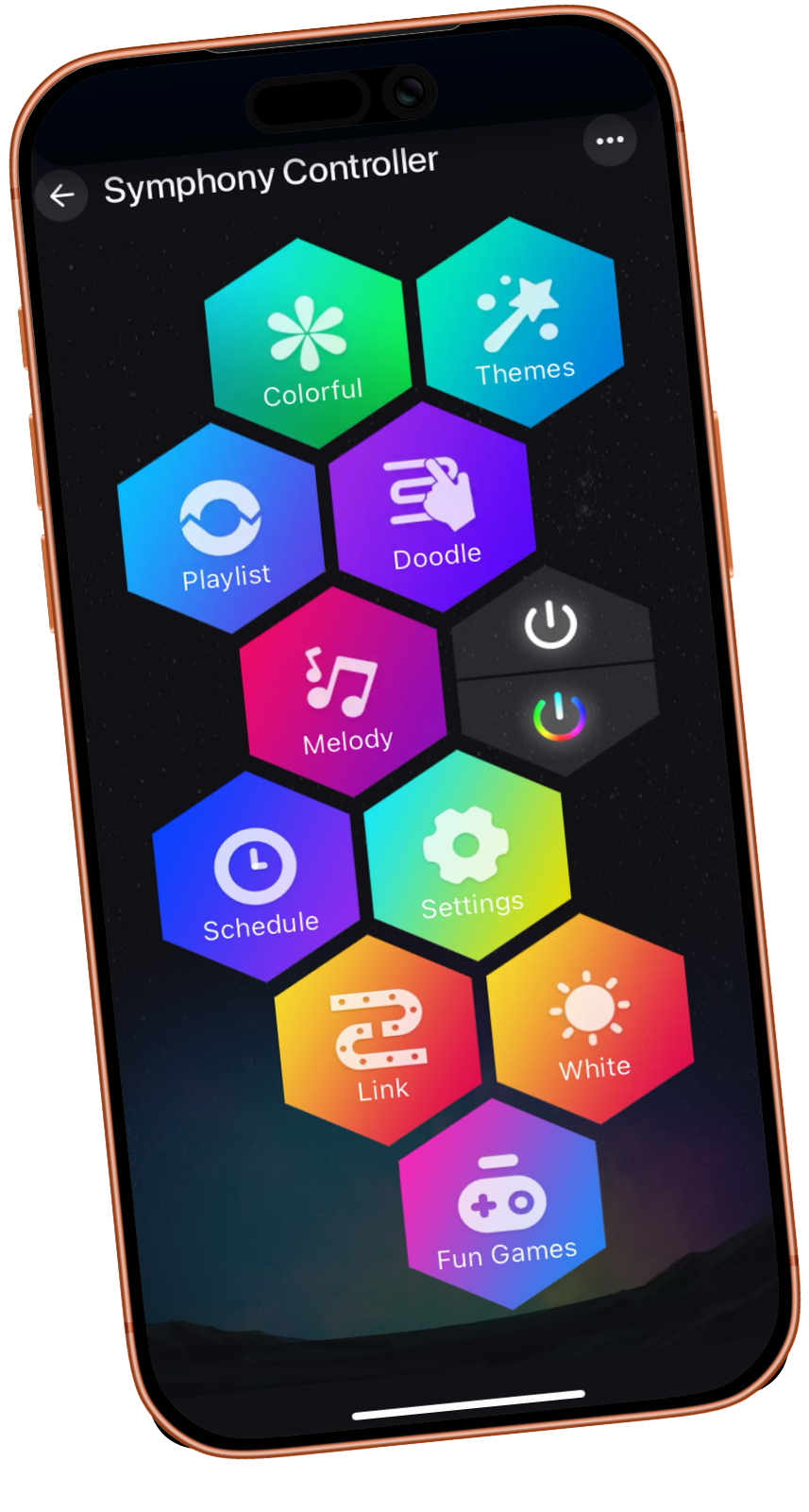 Aurora Edge Lighting App