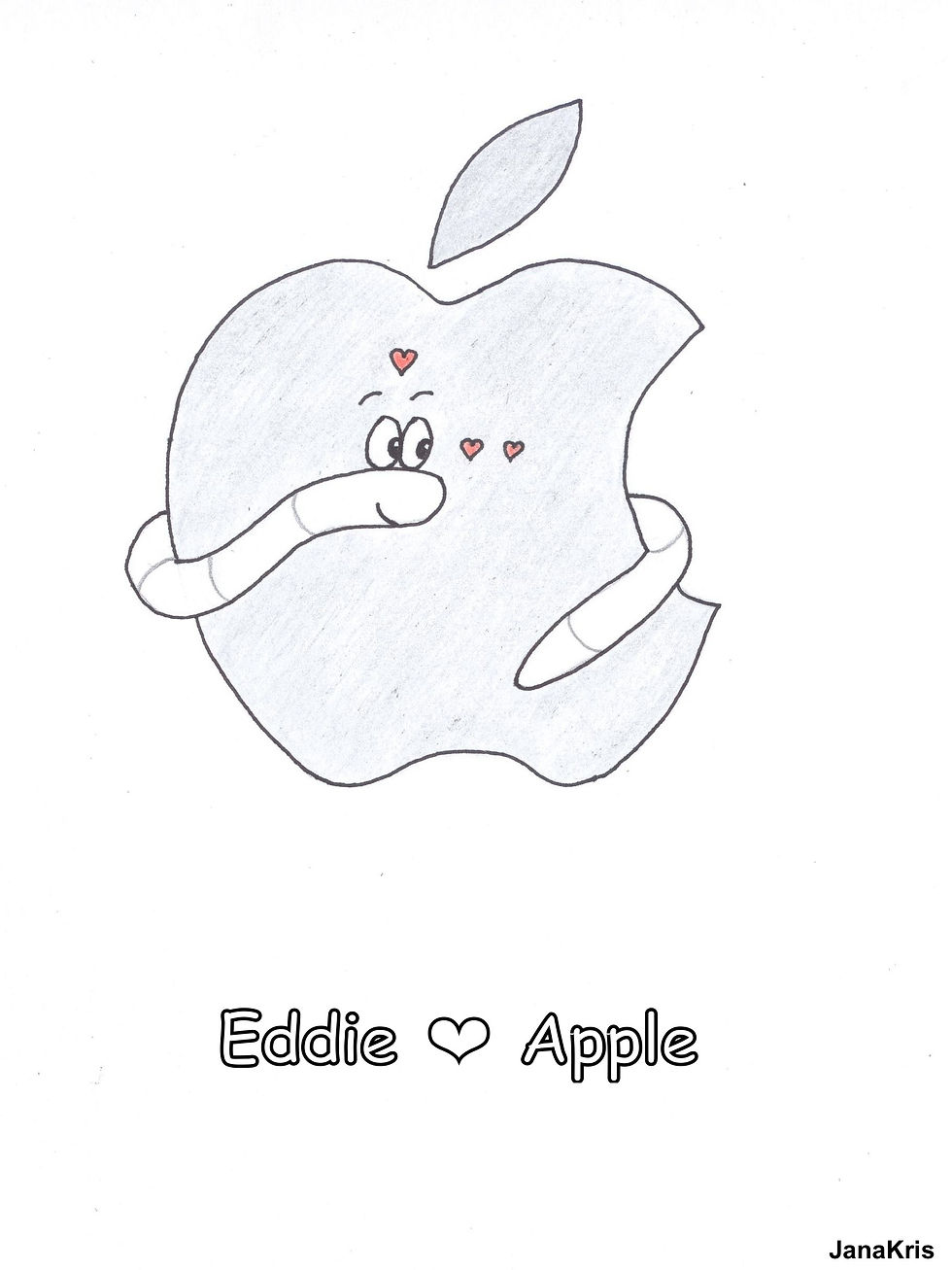 Eddie Earthworm: Apple
