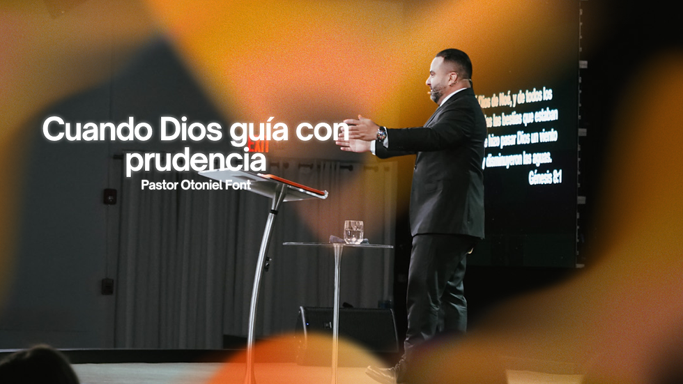 Cuando Dios guía con prudencia