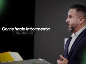 Corre hacia la tormenta