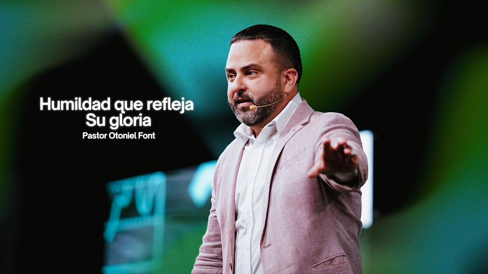 Humildad que refleja Su gloria