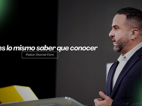 No es lo mismo saber que conocer