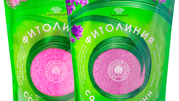 Соль морская для ванн «Фитолиния» 1кг