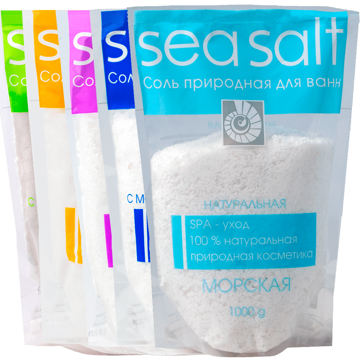 Соль морская для ванн «Натуральная» 1кг