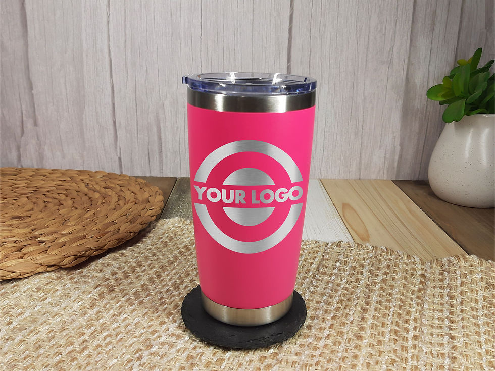 Thumbnail: 20 oz Custom Tumblers with your Logo or Design Engraved - Special Bulk Wholesale