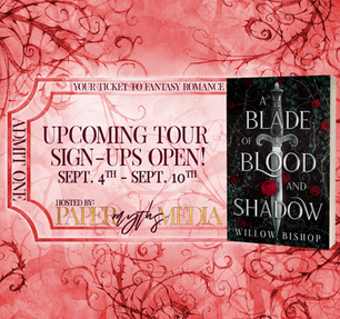 A Blade of Blood and Shadows by Willow Bishop