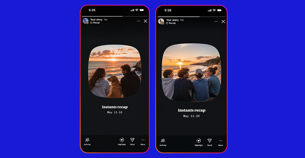 Instagram apporte plus d'authenticité à sa plateforme