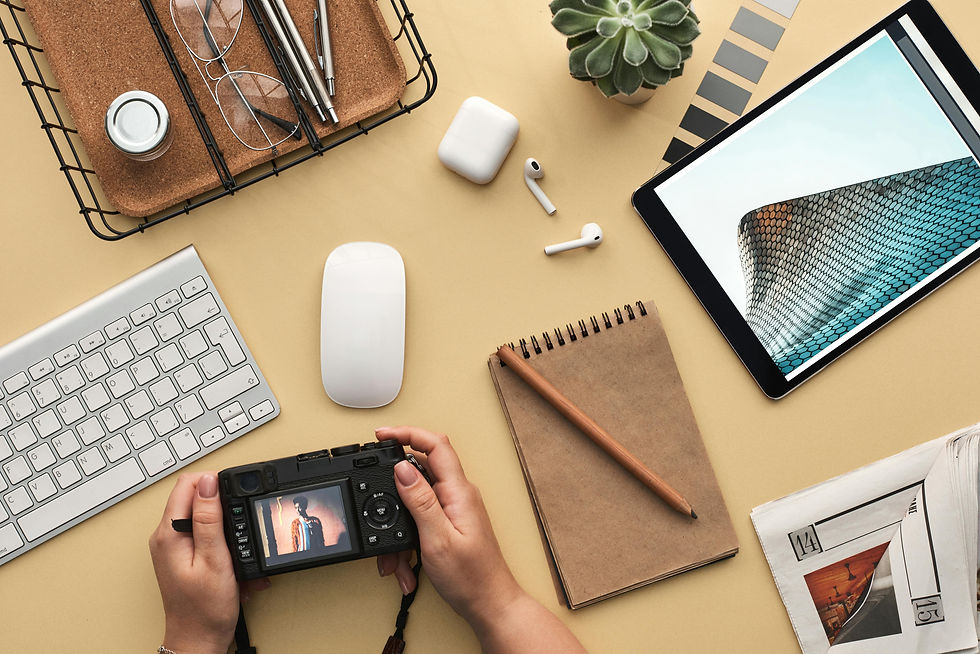 Un Flat lay réussi