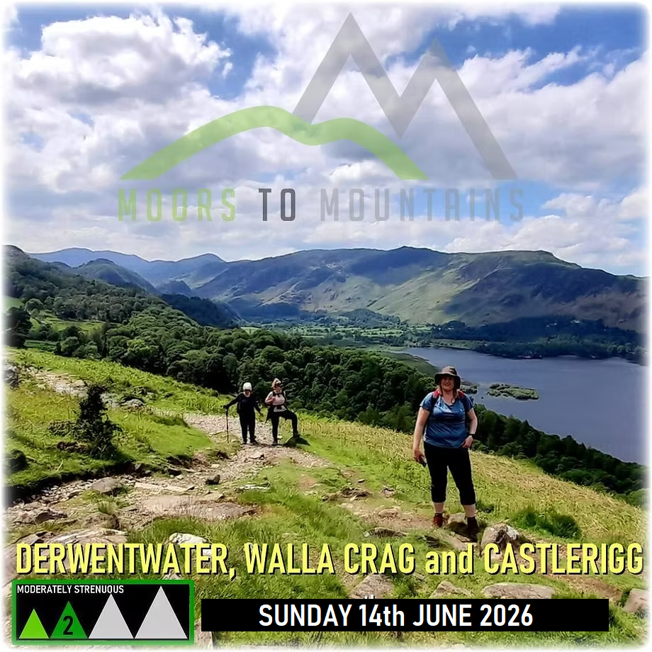 Derwentwater, Walla Crag and Castlerigg - Sunday 14th June 2026.