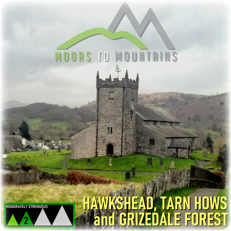 Hawkshead, Tarn Hows and Grizedale Forest.