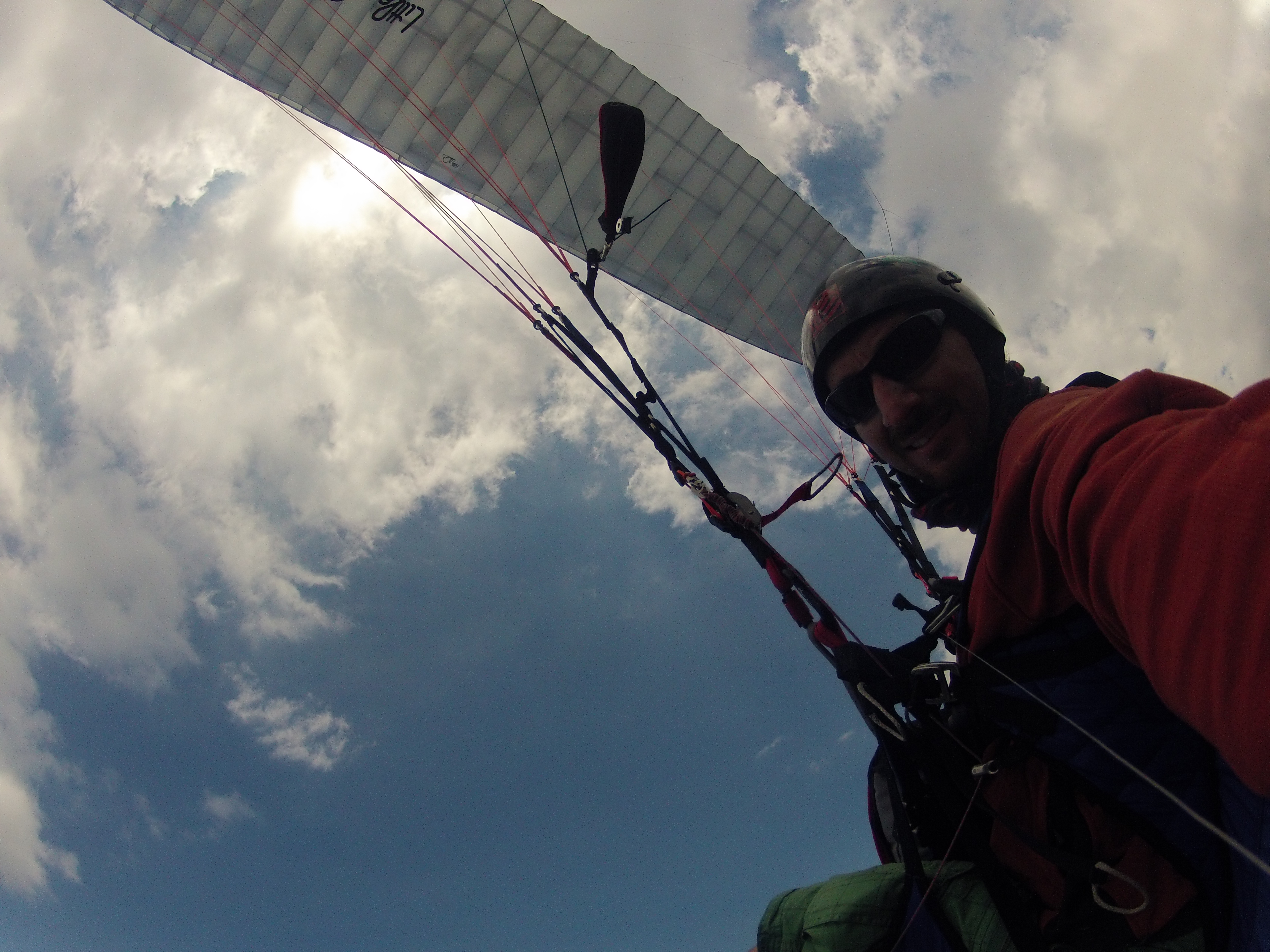 Parapente en solo